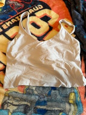 lululemon athletica Light Beige Tank Top
